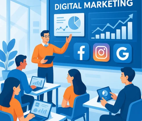 20251027_1621_Digital Marketing Classroom_simple_compose_01k8jmm3akeq4abwfeksyvw6kv MBA in Digital Marketing | Career, Salary & Scope 2025