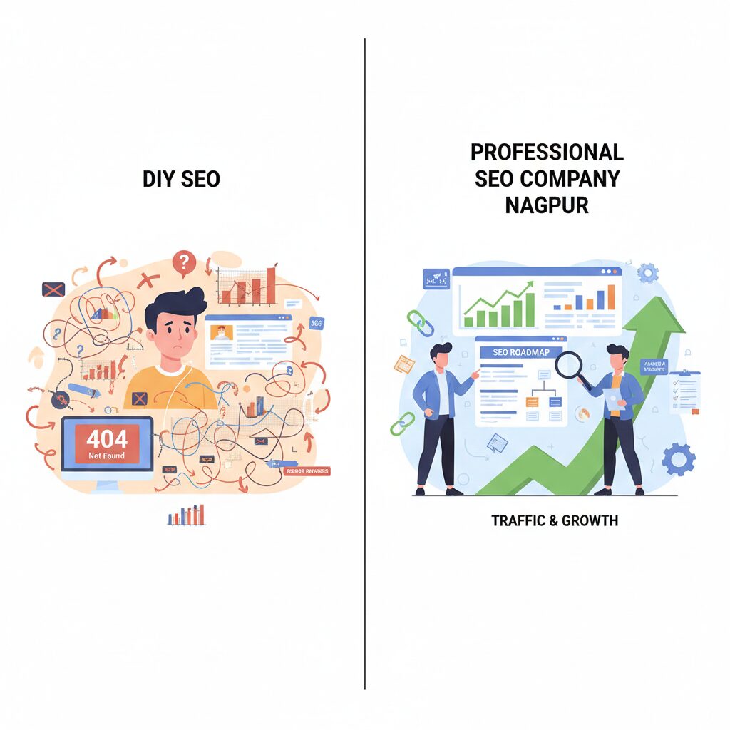 Why choosing an SEO company in Nagpur is better than doing SEO yourself