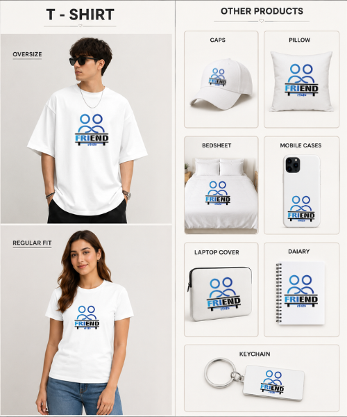 FriEnd – Tak FriEnd – Tak Sath T-Shirts | Friendship - Image 2